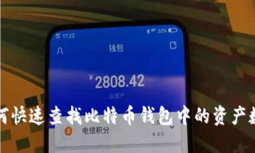 如何快速查找比特币钱包中的资产数量
