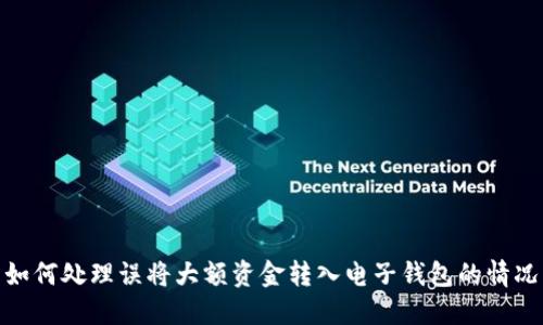 如何处理误将大额资金转入电子钱包的情况