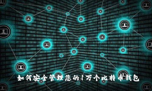 如何安全管理您的1万个比特币钱包