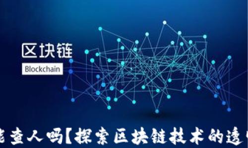 
区块链钱包能查人吗？探索区块链技术的透明性与隐私性