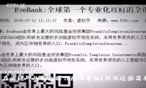 wallet_commands
你是否还在为琐碎的钱包操作感到苦恼？试试这些简单的命令！